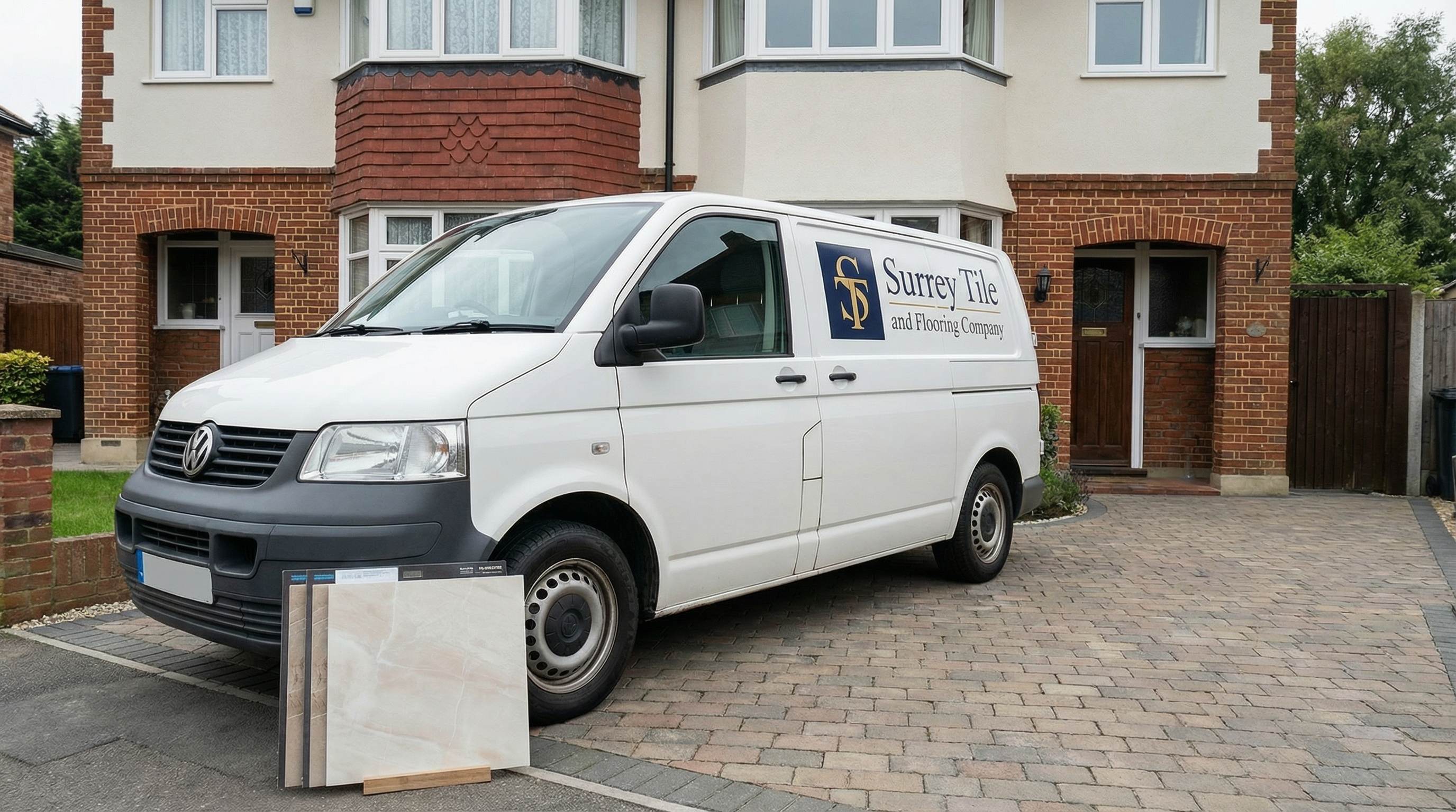 Surrey Tile and Flooring Company van